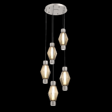 Hammerton CHB0049-D5-BS-RB-C01-L3 - Mandrel Round 5pc Multi-Pendant - Aalto