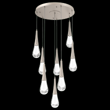 Hammerton CHB0078-08-BS-C-C01-L3 - Raindrop Round 8pc Multi-Pendant