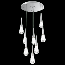 Hammerton CHB0078-08-CS-C-C01-L3 - Raindrop Round 8pc Multi-Pendant