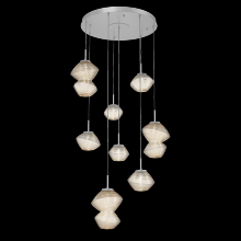 Hammerton CHB0089-08-CS-A-C01-L3 - Mesa Round 8pc Multi-Pendant