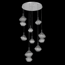 Hammerton CHB0089-08-CS-S-C01-L3 - Mesa Round 8pc Multi-Pendant