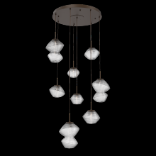 Hammerton CHB0089-08-FB-C-C01-L3 - Mesa Round Pendant Chandelier