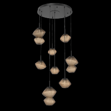 Hammerton CHB0089-08-MB-B-C01-L1 - Mesa Round 8pc Multi-Pendant