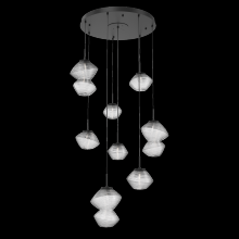 Hammerton CHB0089-08-MB-C-C01-L1 - Mesa Round 8pc Multi-Pendant