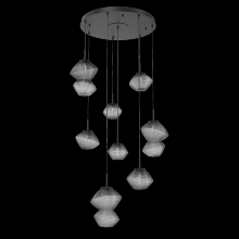 Hammerton CHB0089-08-MB-S-C01-L1 - Mesa Round 8pc Multi-Pendant