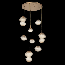 Hammerton CHB0089-08-NB-A-C01-L1 - Mesa Round 8pc Multi-Pendant