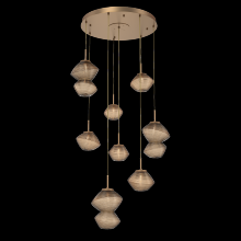 Hammerton CHB0089-08-NB-B-C01-L3 - Mesa Round 8pc Multi-Pendant