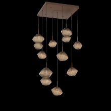 Hammerton CHB0089-09-BB-B-C01-L1 - Mesa Square Pendant Chandelier