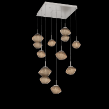 Hammerton CHB0089-09-BS-B-C01-L1 - Mesa Square Pendant Chandelier