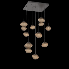 Hammerton CHB0089-09-GP-B-C01-L1 - Mesa Square Pendant Chandelier