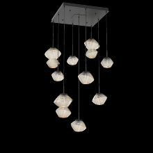 Hammerton CHB0089-09-MB-A-C01-L3 - Mesa Square 9pc Multi-Pendant