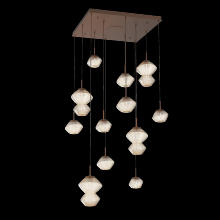 Hammerton CHB0089-12-BB-A-C01-L1 - Mesa Square Pendant Chandelier