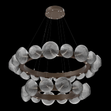 Hammerton CHB0089-2T-FB-S-CA1-L3 - Mesa Radial Ring Chandelier