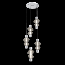 Hammerton CHB0089-D5-CS-S-C01-L3 - Mandrel Round 5pc Multi-Pendant - Mesa