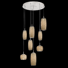 Hammerton CHB0091-08-BS-B-C01-L1 - Vessel Round 8pc Multi-Pendant