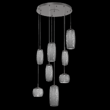 Hammerton CHB0091-08-GP-S-C01-L1 - Vessel Round 8pc Multi-Pendant