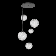 Hammerton CHB0092-05-MB-C-C01-L3 - Gaia Round Pendant Chandelier