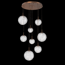 Hammerton CHB0092-08-BB-C-C01-L1 - Gaia Round 8pc Multi-Pendant