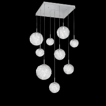 Hammerton CHB0092-09-CS-C-C01-L3 - Gaia Square 9pc Multi-Pendant