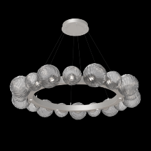 Hammerton CHB0092-51-BS-S-CA1-L3 - Gaia Radial Ring Chandelier