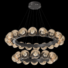 Hammerton CHB0095-2T-GP-ZB-CA1-L3 - Luna Radial Ring Chandelier