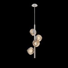 Hammerton CHB0095-T4-BS-FB-001-L1 - Luna Twisted Vine Chandelier