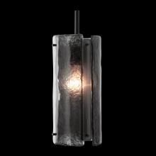 Hammerton LAB0044-12-GB-IW-C01-E2 - Textured Glass Pendant-Rod Suspended-12