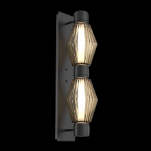 Hammerton IDB0049-D2-MB-RB-L3 - Mandrel Double Sconce - Aalto