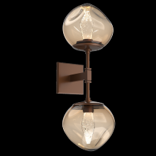 Hammerton IDB0095-02-BB-GB-L3 - Luna Double Sconce