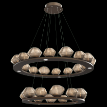 Hammerton CHB0089-2B-FB-C-CA1-L3 - Mesa 36" & 48" Two-Tier Ring-Flat Bronze