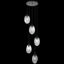 Hammerton CHB0063-08-BS-B-C01-E2 - Meteo Round 8pc Multi-Pendant