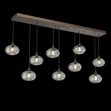 Hammerton PLB0036-09-FB-OS-C01-E2 - Coppa Linear 9pc Multi-Pendant