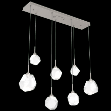 Hammerton PLB0039-07-BS-C-C01-L3 - Gem Linear 7pc Multi-Pendant