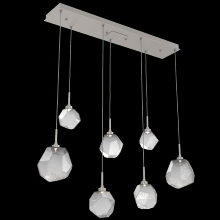 Hammerton PLB0039-07-BS-S-C01-L3 - Gem Linear 7pc Multi-Pendant