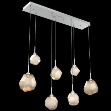 Hammerton PLB0039-07-CS-B-C01-L3 - Gem Linear 7pc Multi-Pendant