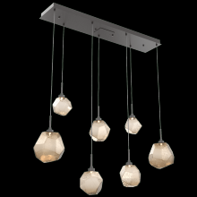 Hammerton PLB0039-07-GP-B-C01-L3 - Gem Linear 7pc Multi-Pendant