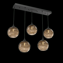 Hammerton PLB0047-05-MB-OB-C01-E2 - Terra Linear 5pc Multi-Pendant