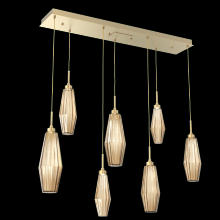 Hammerton PLB0049-07-GB-RB-C01-L1 - Aalto Linear 7pc Multi-Pendant