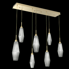 Hammerton PLB0049-07-GB-RS-C01-L1 - Aalto Linear 7pc Multi-Pendant