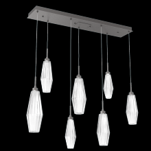 Hammerton PLB0049-07-GP-RC-C01-L3 - Aalto Linear 7pc Multi-Pendant