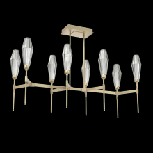 Hammerton PLB0049-48-GB-RS-001-L3 - Aalto Linear Belvedere Suspension-48-Gilded Brass