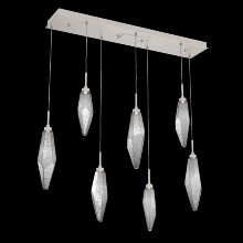 Hammerton PLB0050-07-BS-CS-C01-L1 - Rock Crystal Linear 7pc Multi-Pendant