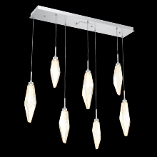 Hammerton PLB0050-07-CS-CA-C01-L1 - Rock Crystal Linear 7pc Multi-Pendant