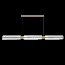 Hammerton PLB0056-67-GB-LC-001-L3 - Ledgestone Linear Dining-67-Gilded Brass