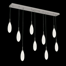 Hammerton PLB0071-09-BS-WL-C01-L3 - Fiori Linear 9pc Multi-Pendant