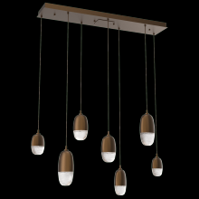 Hammerton PLB0079-07-FB-PC-C01-L3 - Pebble Linear 7pc Multi-Pendant