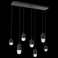 Hammerton PLB0079-07-MB-PC-C01-L3 - Pebble Linear 7pc Multi-Pendant