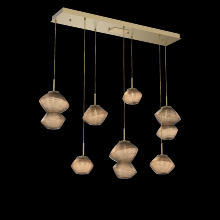 Hammerton PLB0089-07-GB-B-C01-L1 - Mesa Linear 7pc Multi-Pendant