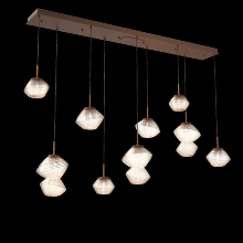 Hammerton PLB0089-09-BB-A-C01-L3 - Mesa Linear 9pc Multi-Pendant