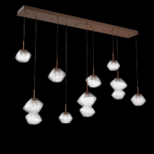 Hammerton PLB0089-09-BB-C-C01-L1 - Mesa Linear Pendant Chandelier